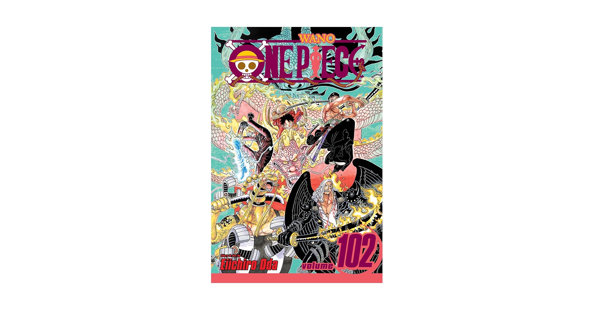 Amazon.com: One Piece, Vol. 102: 9781974736553: Oda